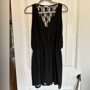 Women’s medium black dress